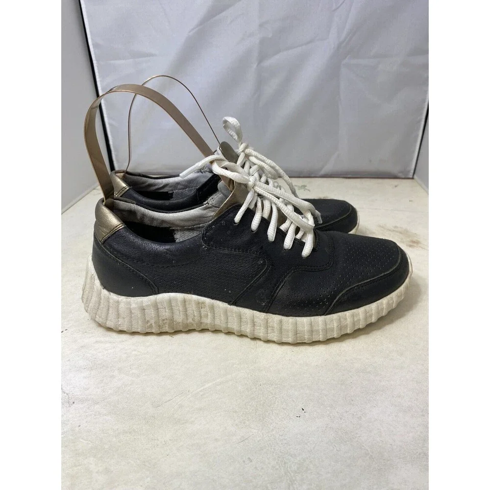Johnston & Murphy Womens XC4 Kendall Perf Black Casual Shoes Sneakers Size 7.5 M